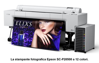 Epson presenta una nuova stampante di largo formato per fotografia professionale, fine art, poster  e cartellonistica per interni