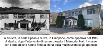 Epson festeggia 80 anni di storia  con l’inaugurazione del Museo di Suwa in Giappone